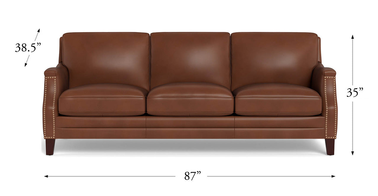 Camano Leather Sofa Collection